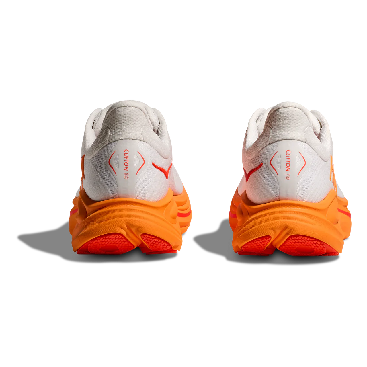 CLIFTON 10 – FROST/ORANGE ZEST