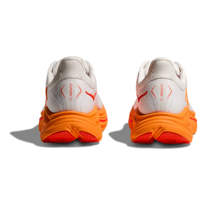 CLIFTON 10 – FROST/ORANGE ZEST