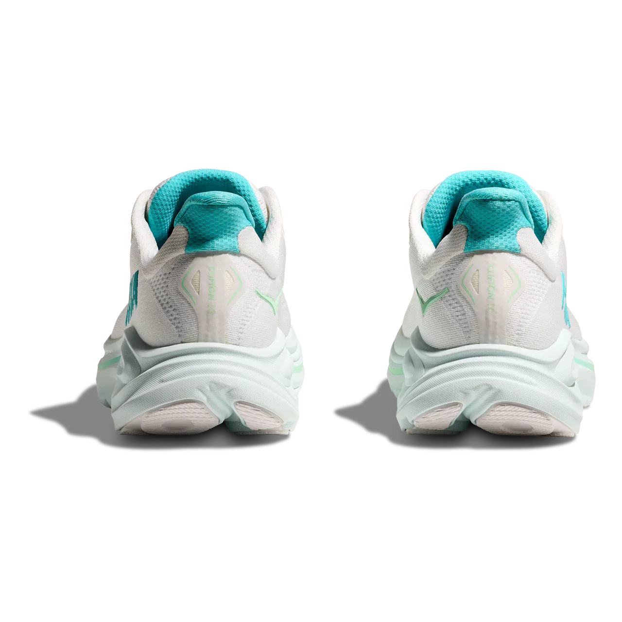 CLIFTON 10 – WHITE/CIELO BLUE