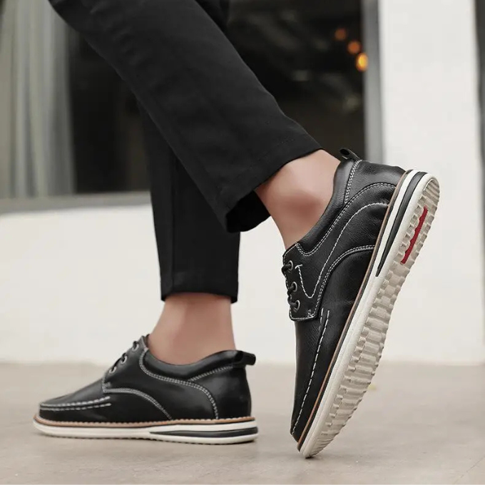 Monroe Leather Moc Oxfords