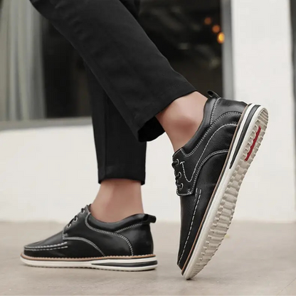 Monroe Leather Moc Oxfords