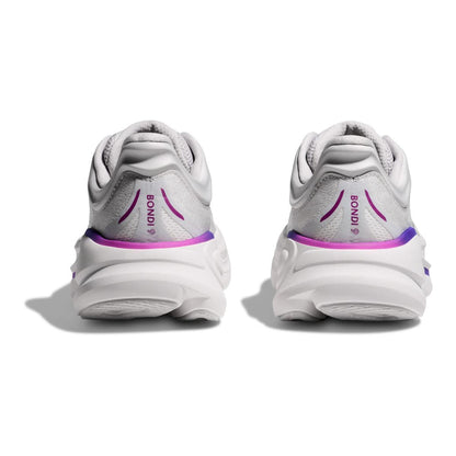 HOKA Bondi 9 - Cosmic Grey/White