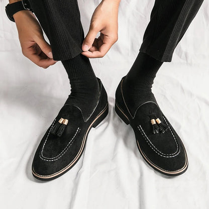 Emerson Tassel Suede Loafer