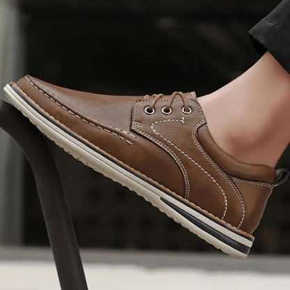 Monroe Leather Moc Oxfords