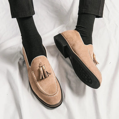 Emerson Tassel Suede Loafer