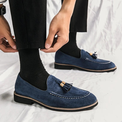 Emerson Tassel Suede Loafer