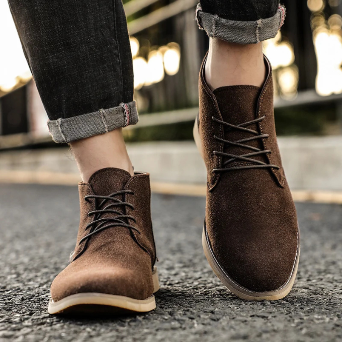 Soft-Suede Chukka Boots