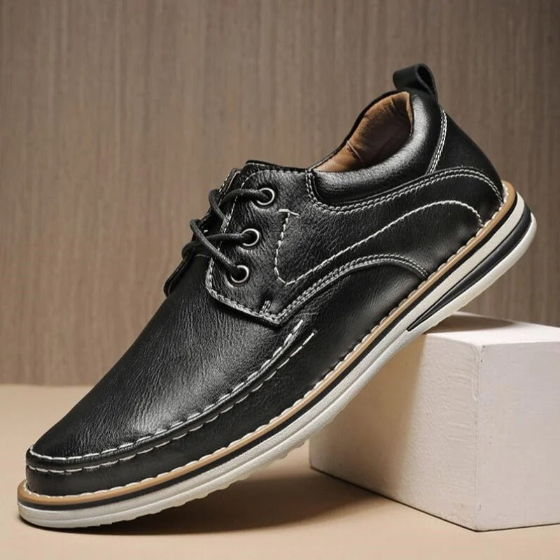 Monroe Leather Moc Oxfords