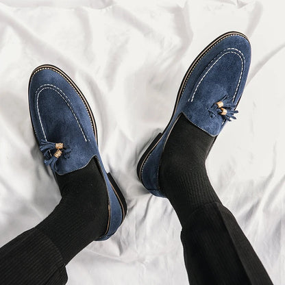 Emerson Tassel Suede Loafer