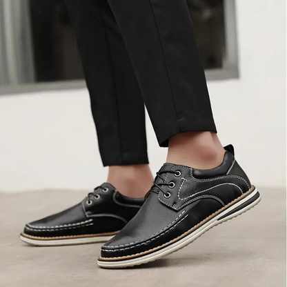 Monroe Leather Moc Oxfords