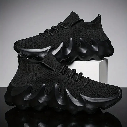 Men's Solid Trendy Slip On Platform Shoes