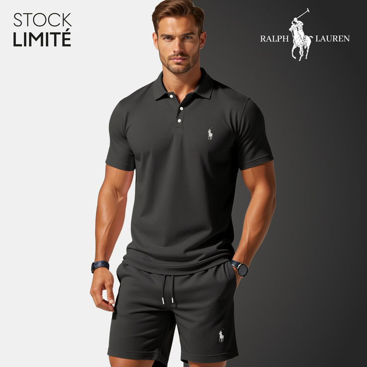 Herrepolo og shortssett – R&amp;L® | Begrenset opplag