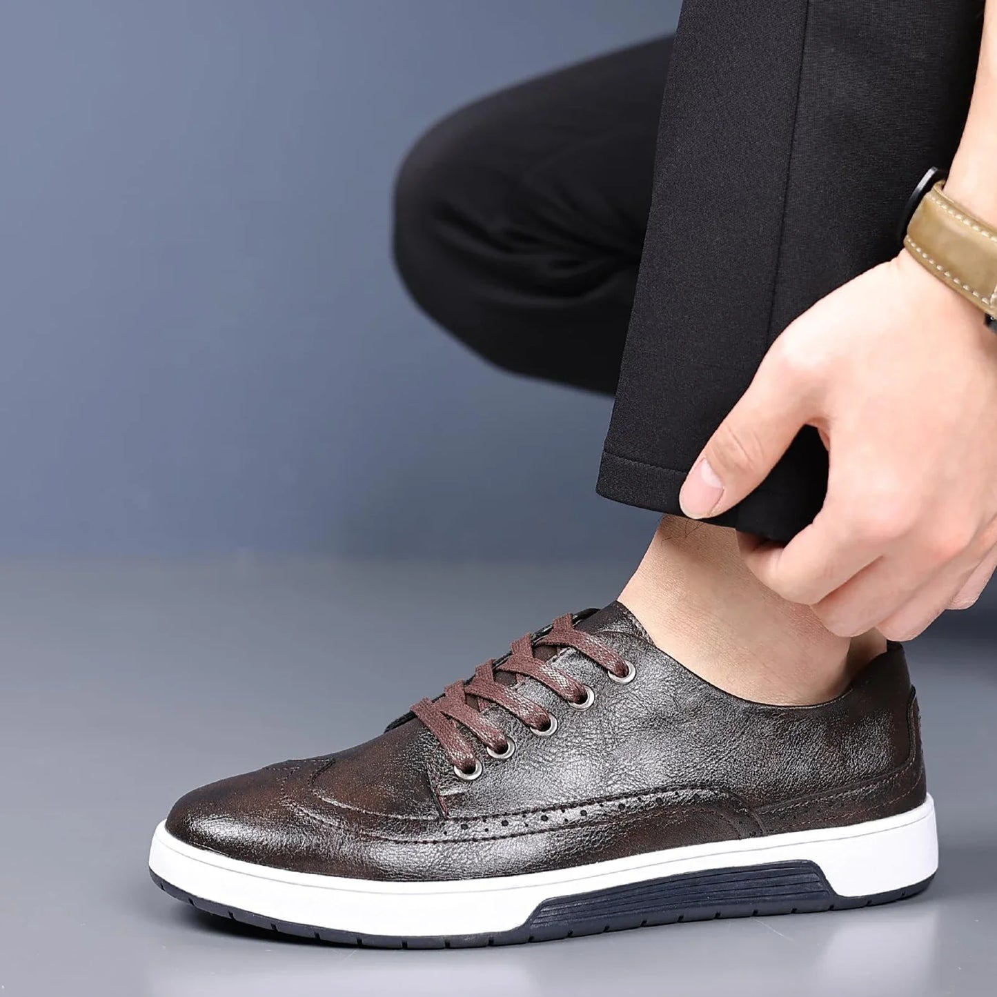 Metro Brogue Sneakers