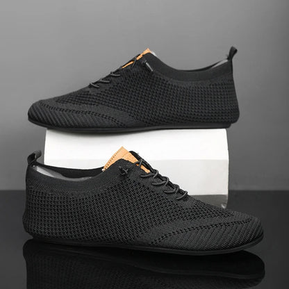 Mesh Knit Slip-Ons