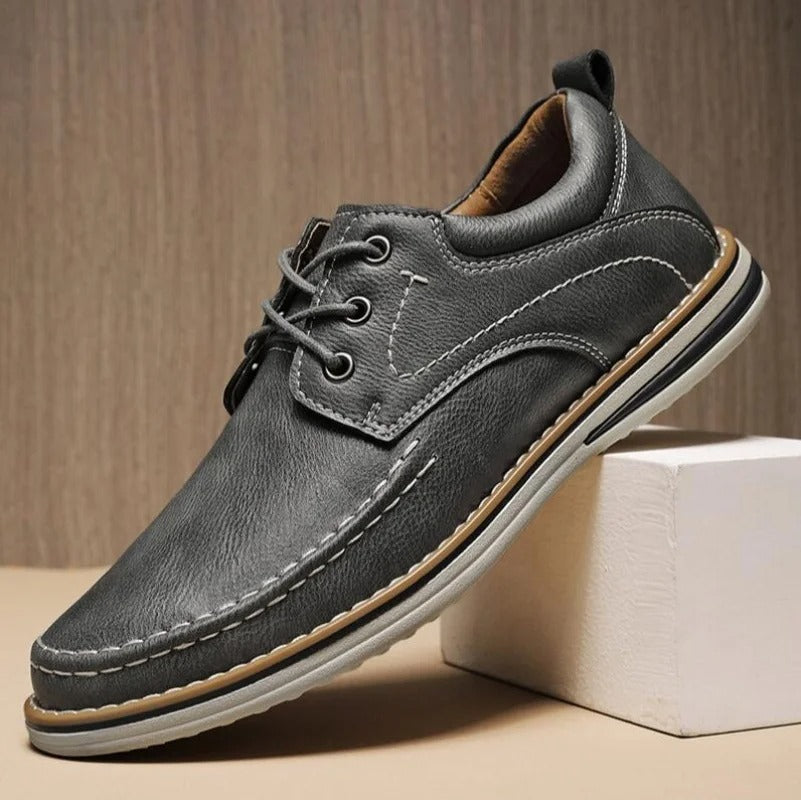 Monroe Leather Moc Oxfords