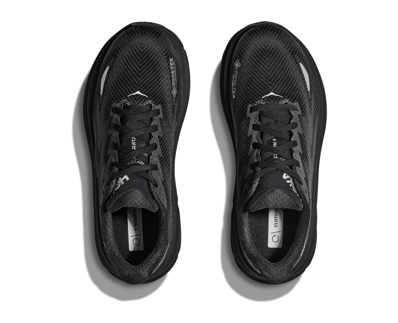 CLIFTON 9 Black/Black (Waterproof)