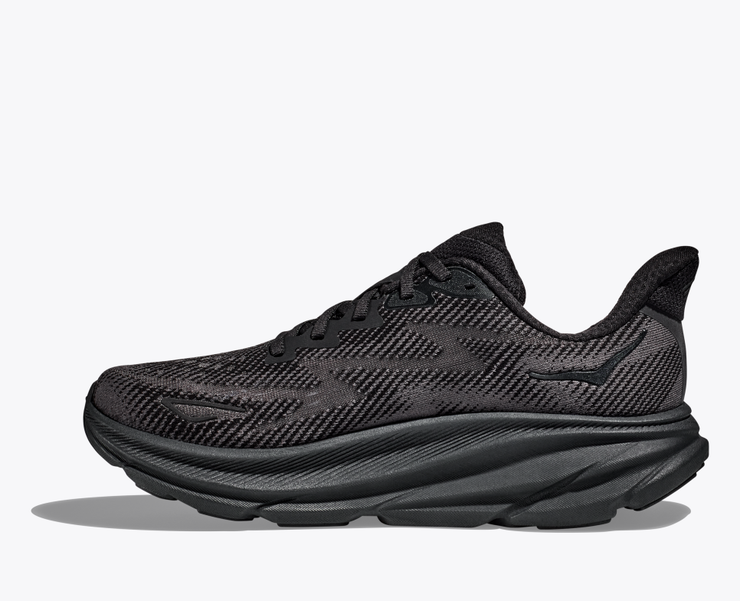 Clifton 9 Sneakers Helt Svart