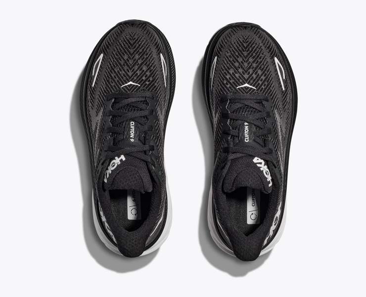 Clifton 9 Sneakers Svart