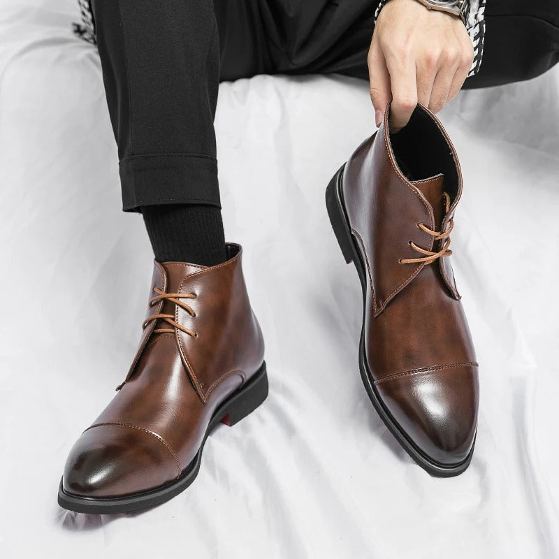 Barclay Cap-Toe Boots