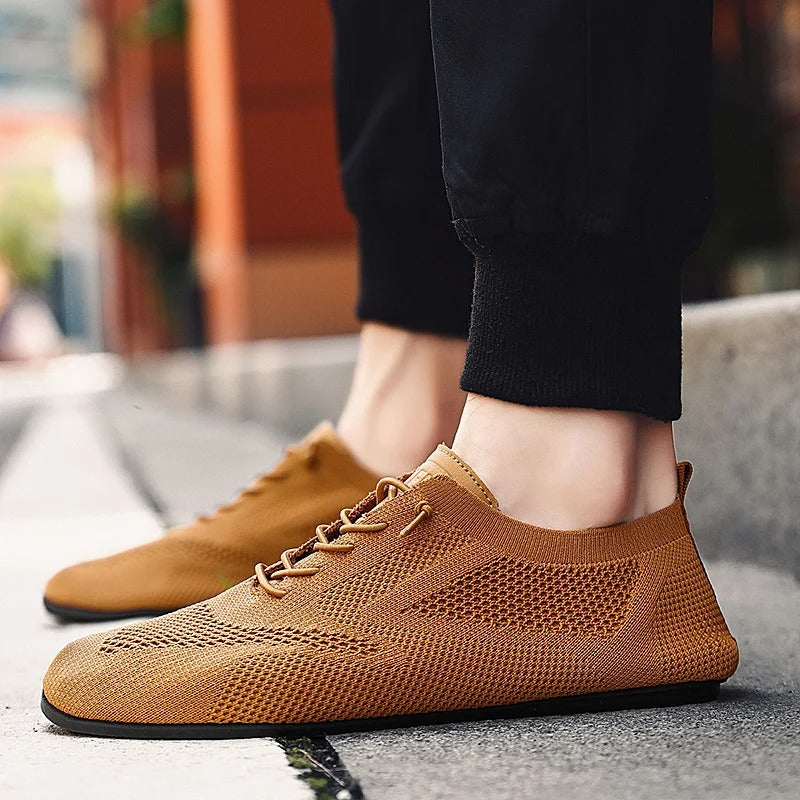 Mesh Knit Slip-Ons