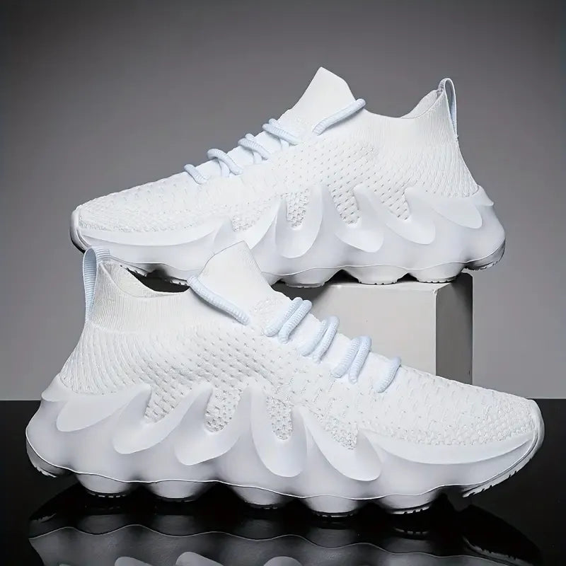 Men's Solid Trendy Slip On Platform Shoes