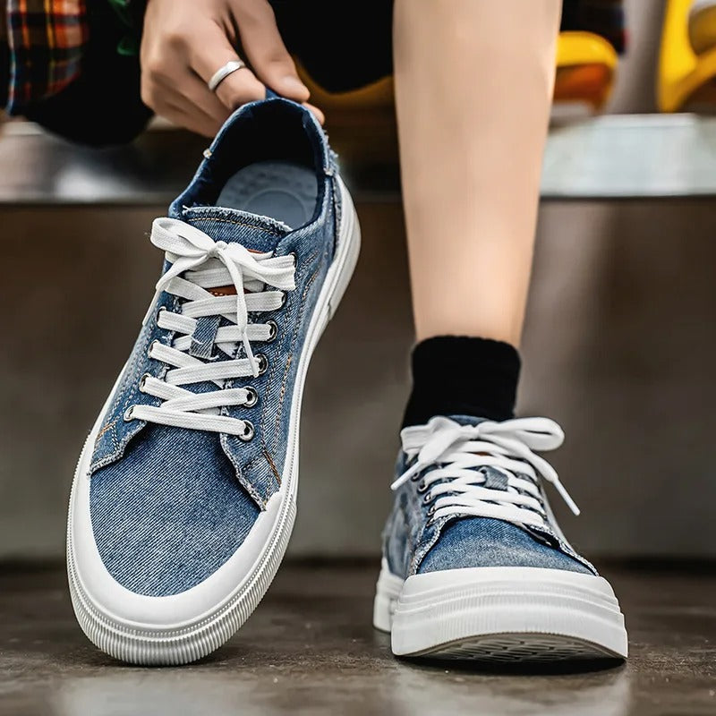 The Rivet Denim Low-Tops