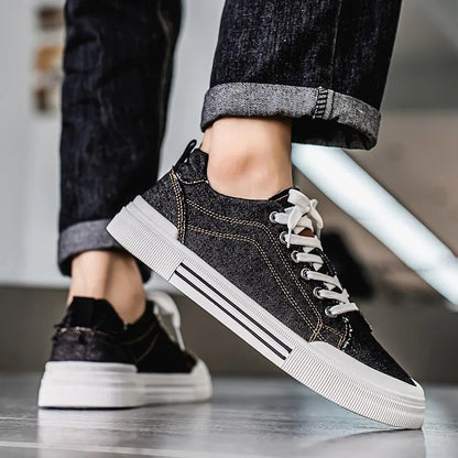 The Rivet Denim Low-Tops
