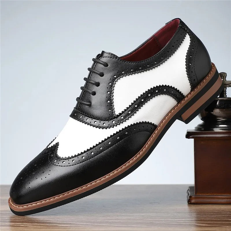 Heritage Two-Tone Wingtip Brogues