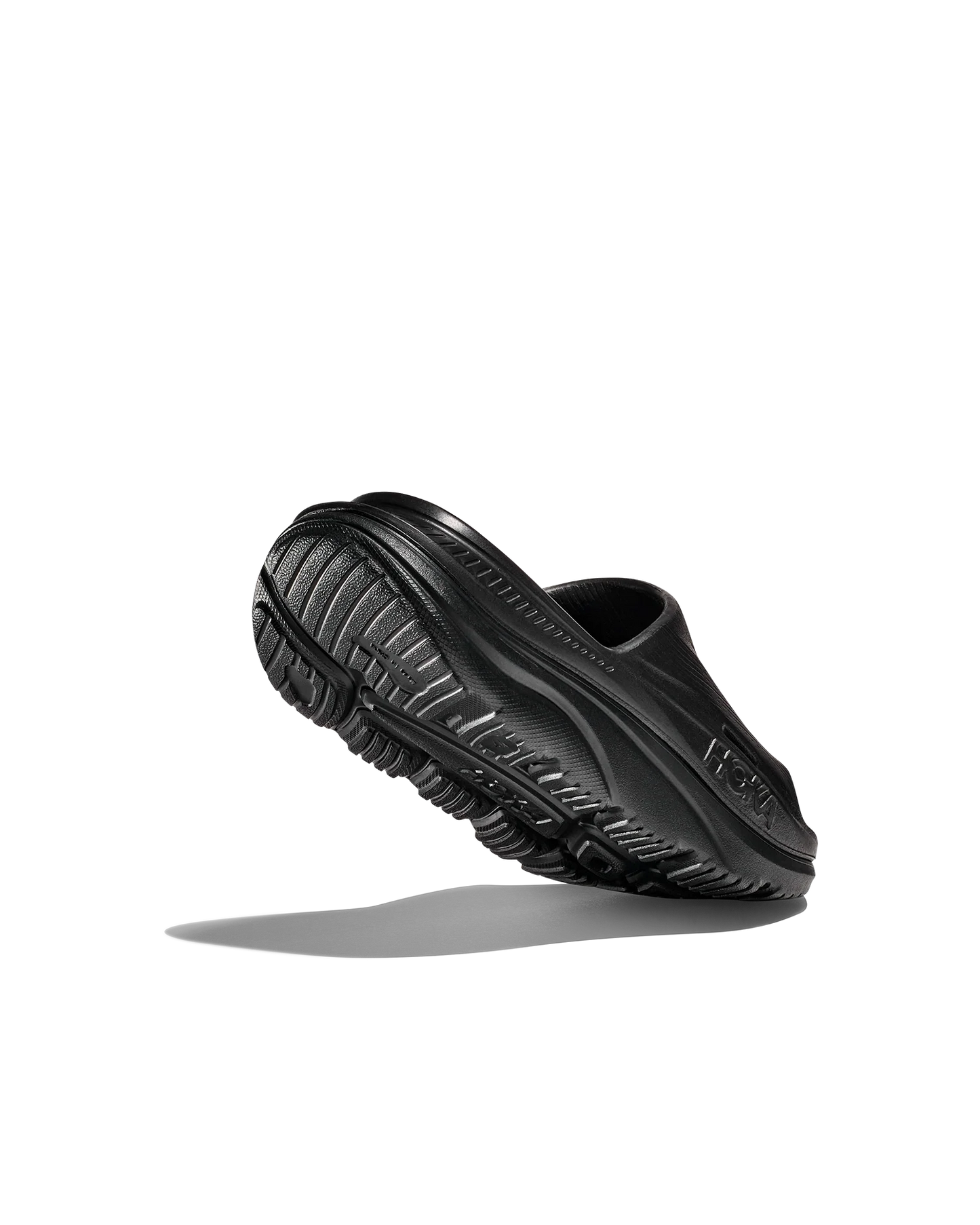 HOKA U Ora Recovery Slide 3 BLACK / BLACK