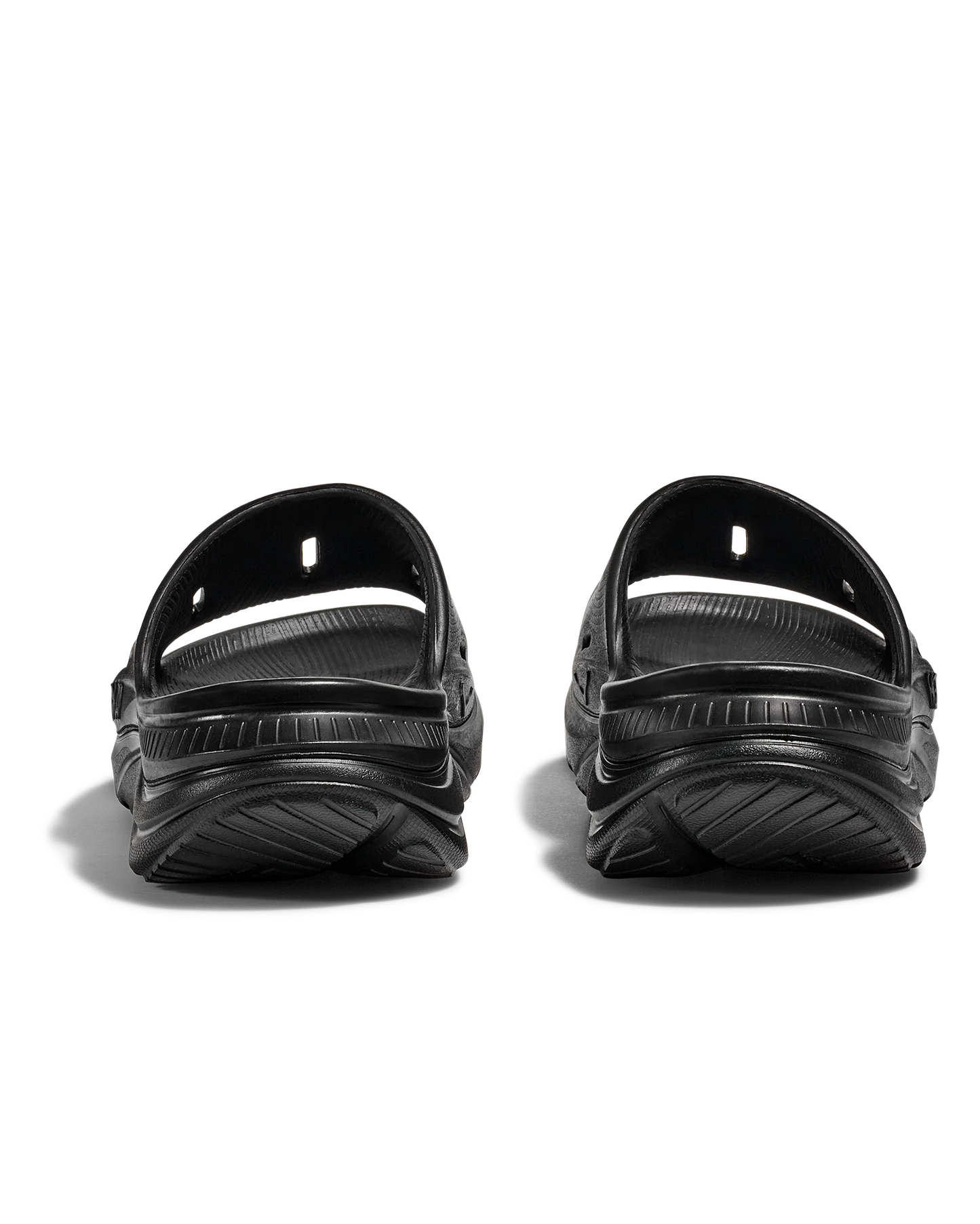 HOKA U Ora Recovery Slide 3 BLACK / BLACK