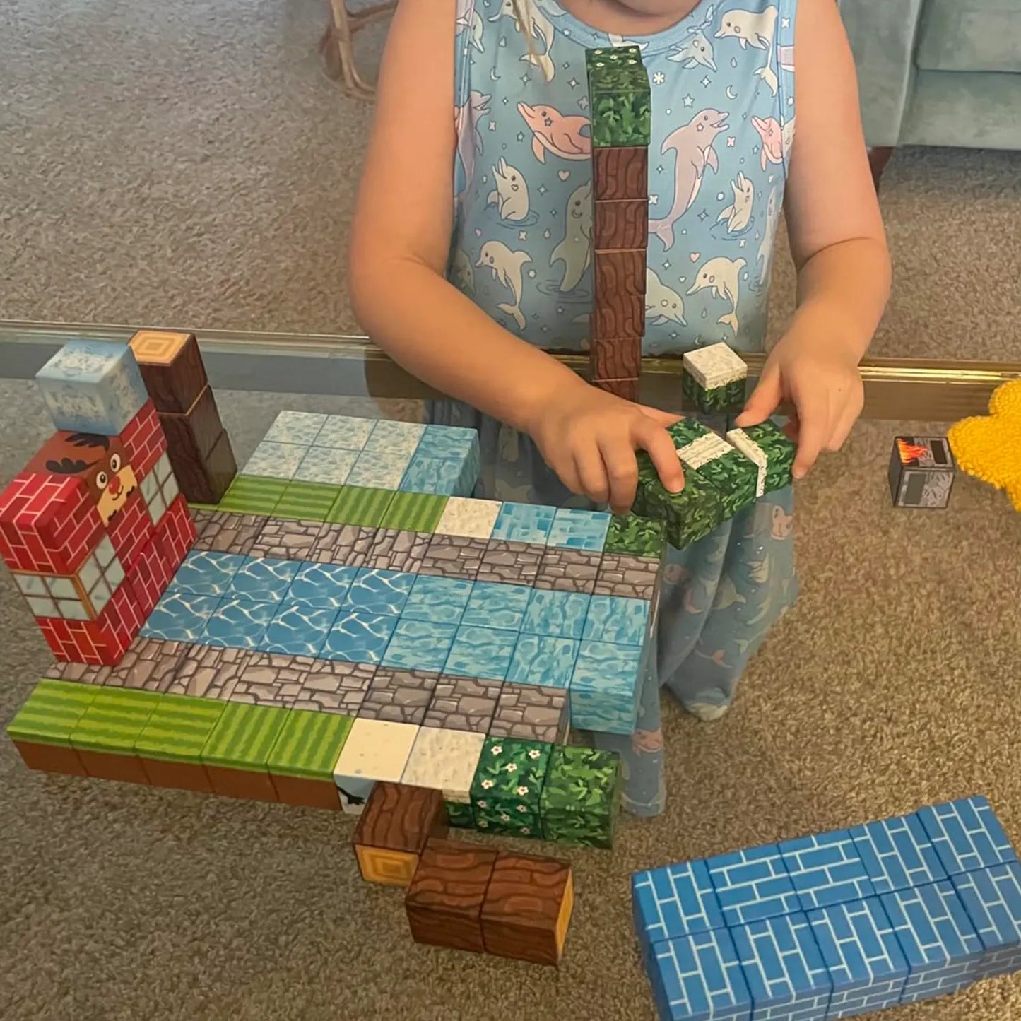 Byggia™ STEM Lärande Magnetiska Byggklossar