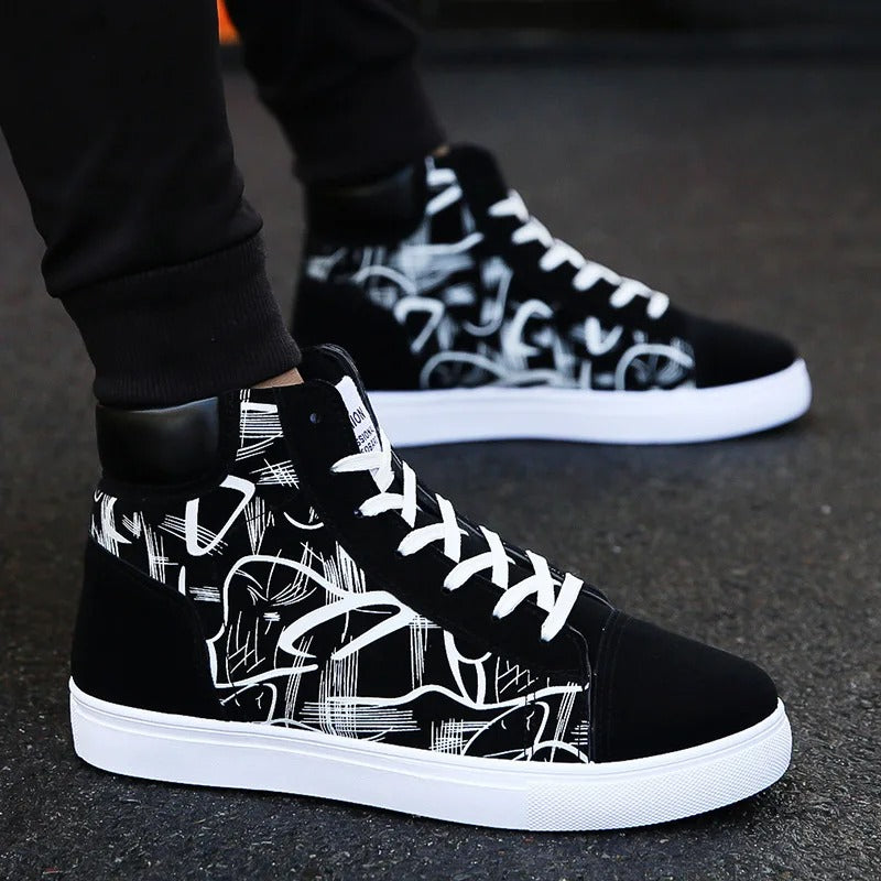 Montaro Classic Graphic Sneakers